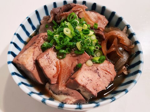 肉豆腐(赤ワイン使用)